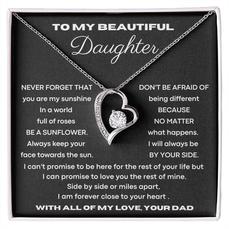 To My Beautiful Daughter, YOU ARE MY SUNSHINE