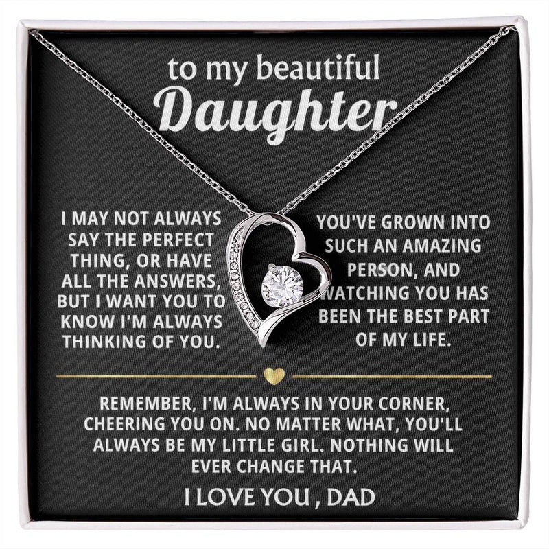To My Beautiful Daughter, Always thinking of you, my amazing girl.
