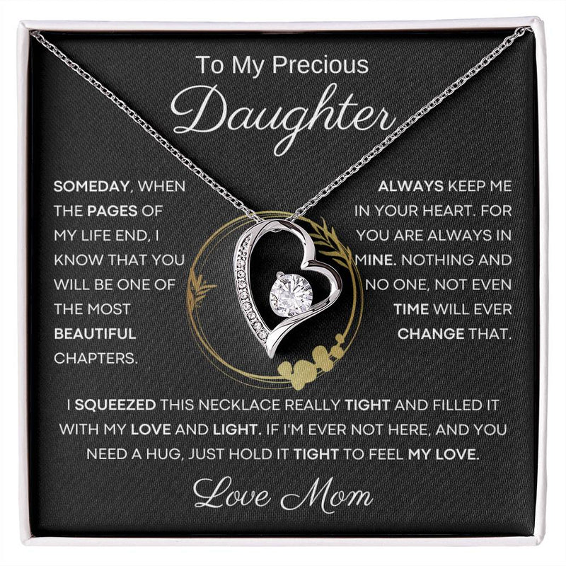 [Only a few left] To My Precious Daughter From Mom - The Most Beautiful Chapters - Forever Love