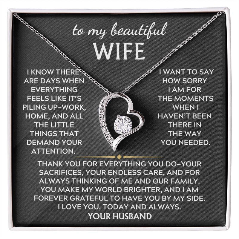 To My Beautiful Wife, Thank you for everything you do ( Forever Love )