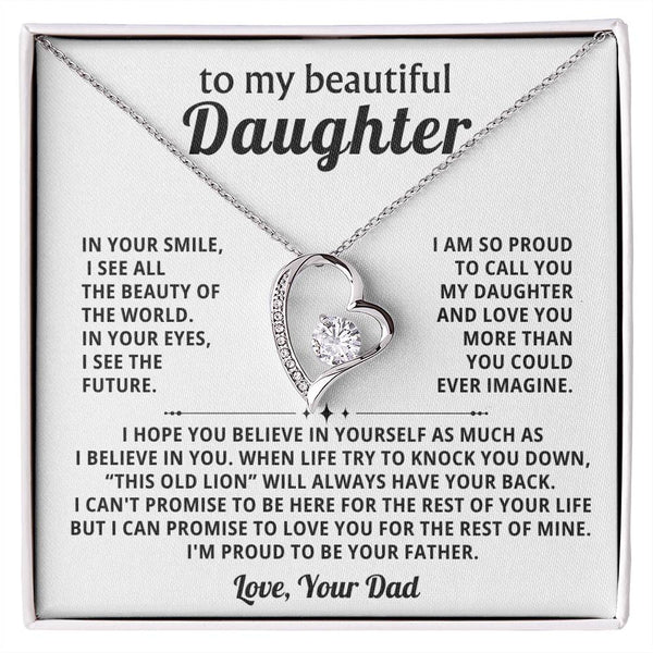 To my beautiful Daughter -  I believe in you, I'm proud to be your Father (Almost Gone)