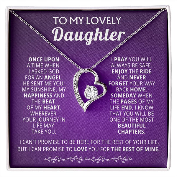 TO MY LOVELY DAUGHTER,  I PRAY YOU WILL ALWAYS BE SAFE. ( Forever Love )