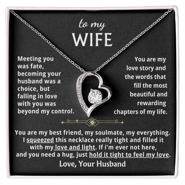 [Few left only] To My Wife - When You Need A Hug , Hold This Close To Feel My Love