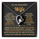 [Almost Sold Out] TO MY BEAUTIFUL WIFE - I married you because I can't live without you