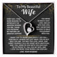 To My Beautiful Wife - Every day, I find more reasons to appreciate the amazing woman you are