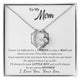 To My Loving Mother - I love you