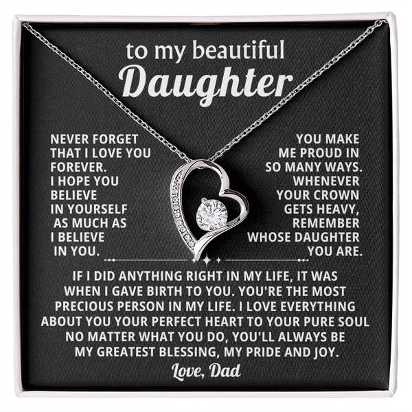 To My beautiful Daughter - My greatest blessing, my pride and joy