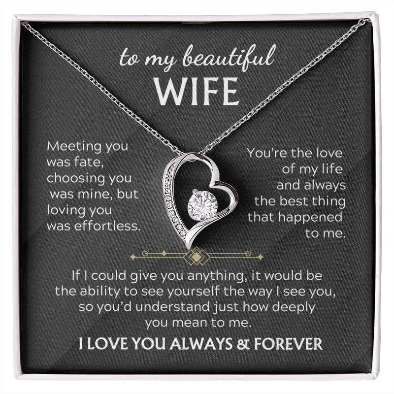 TO MY BEAUTIFUL WIFE - You’d understand just how deeply you mean to me