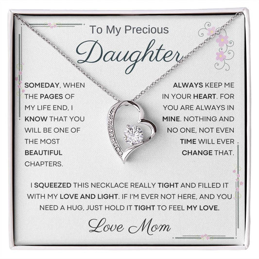 To My Precious Daughter - Gift From Mom - The Most Beautiful Chapters
