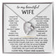 To My Beautiful Wife, Thank you for everything you do—your sacrifices (Almost Gone)