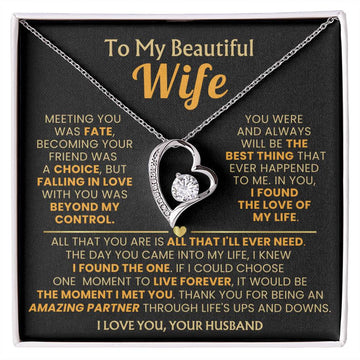 [Almost Sold Out] TO MY BEAUTIFUL WIFE - I knew I found the one