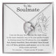 To My Soulmate, Gift For Soulmate , Gift For Wife,  Anniversary Gift , Top Gift For Women , Funny quote