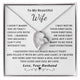 To My Wife , Forever love necklace , Gift For Wife, Wife Birthday Gift, Anniversary Gift For Wife, Wife Necklace