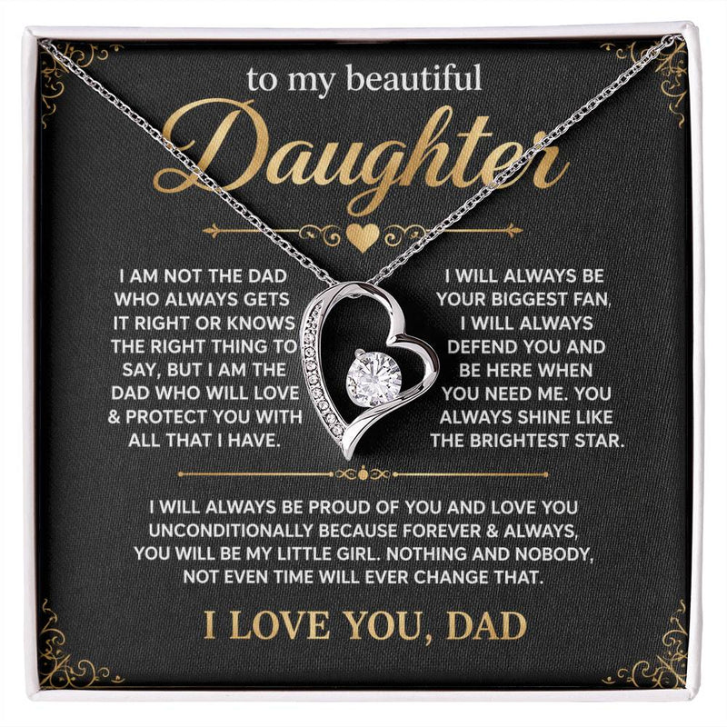 To My Beautiful Daughter,I will always be your biggest fan - my little girl