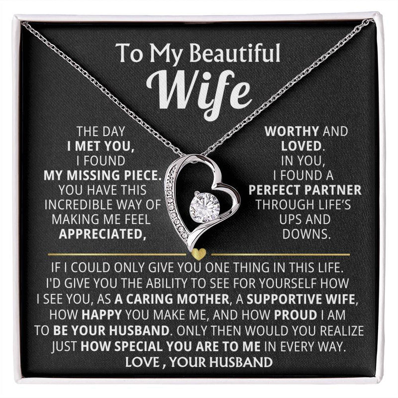 (Almost Gone) TO MY BEAUTIFUL WIFE - A caring mother, a supportive wife