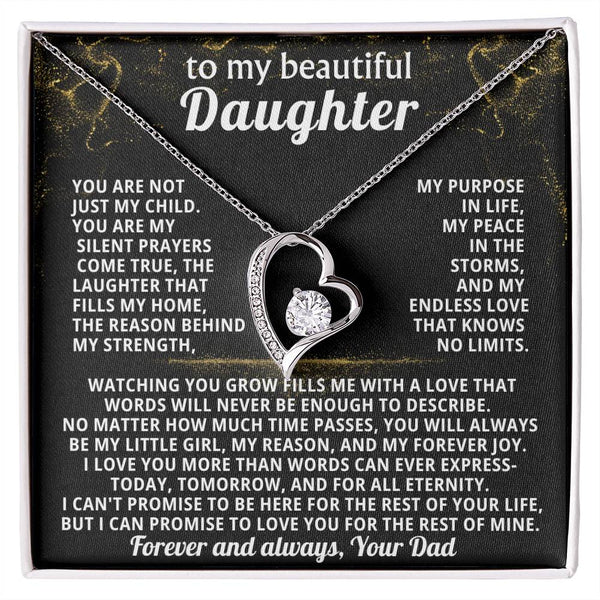 TO MY BEAUTIFUL DAUGHTER, You are my silent prayers come true