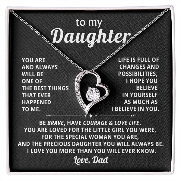 TO MY DAUGHTER - You are loved for the little girl you were