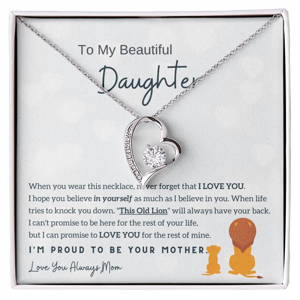 Mother Daughter Gift, Daughter necklace, Top Gift for Girls , Idea daughter gift, Pendant Neckace