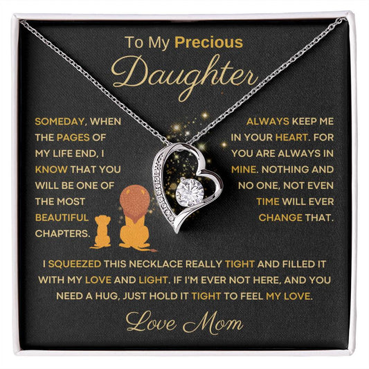 To My Precious Daughter From Mom - The Most Beautiful Chapters - Lion Black