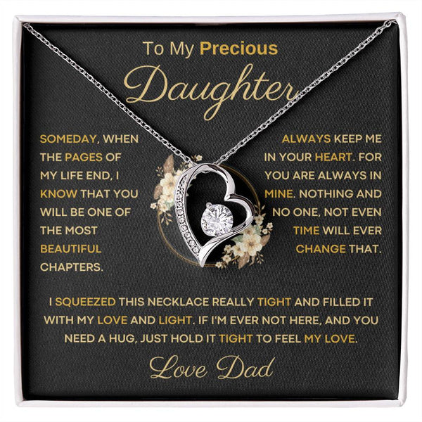 To My Precious Daughter - One Of The Most Beautiful Chapters Of My Life - From Dad