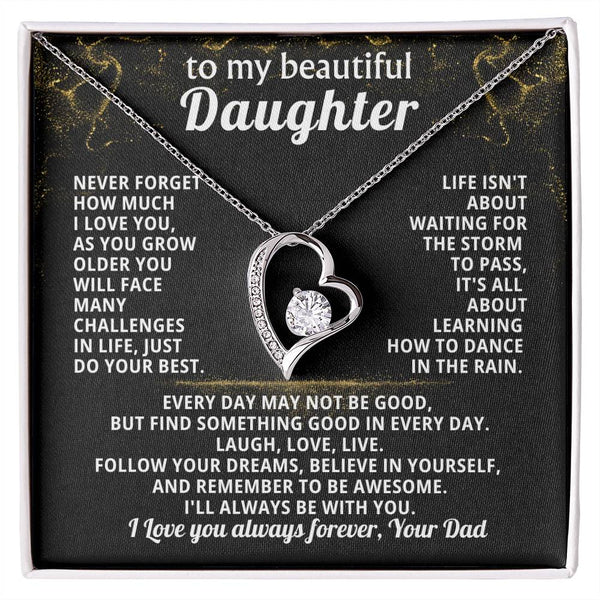 TO MY BEAUTIFUL DAUGHTER, Follow your dreams, believe in yourself, and remember to be awesome