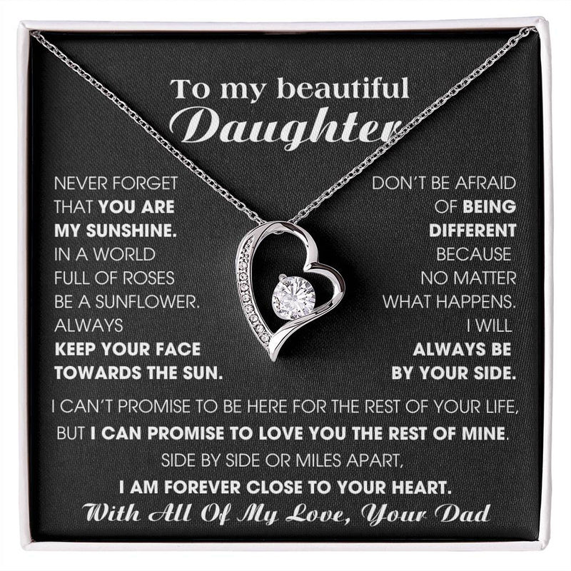 [Almost Sold Out] To My Beautiful Daughter, YOU ARE MY SUNSHINE - KEEP YOUR FACE TOWARDS THE SUN