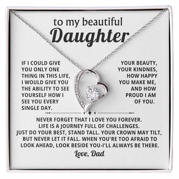 To My beautiful Daughter - Look beside you-I'll always be there (Almost Gone)