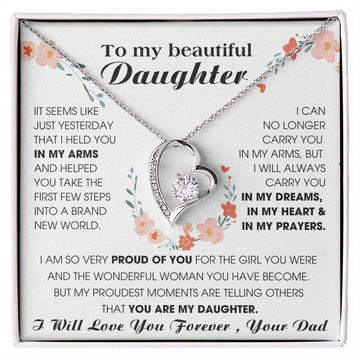 [ Only A Few Left ] To My Beautiful Daughter, I will always carry you in my DREAMS, in my HEART & in my PRAYERS