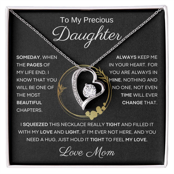 [Only a few left] To My Precious Daughter From Mom - The Most Beautiful Chapters - Forever Love