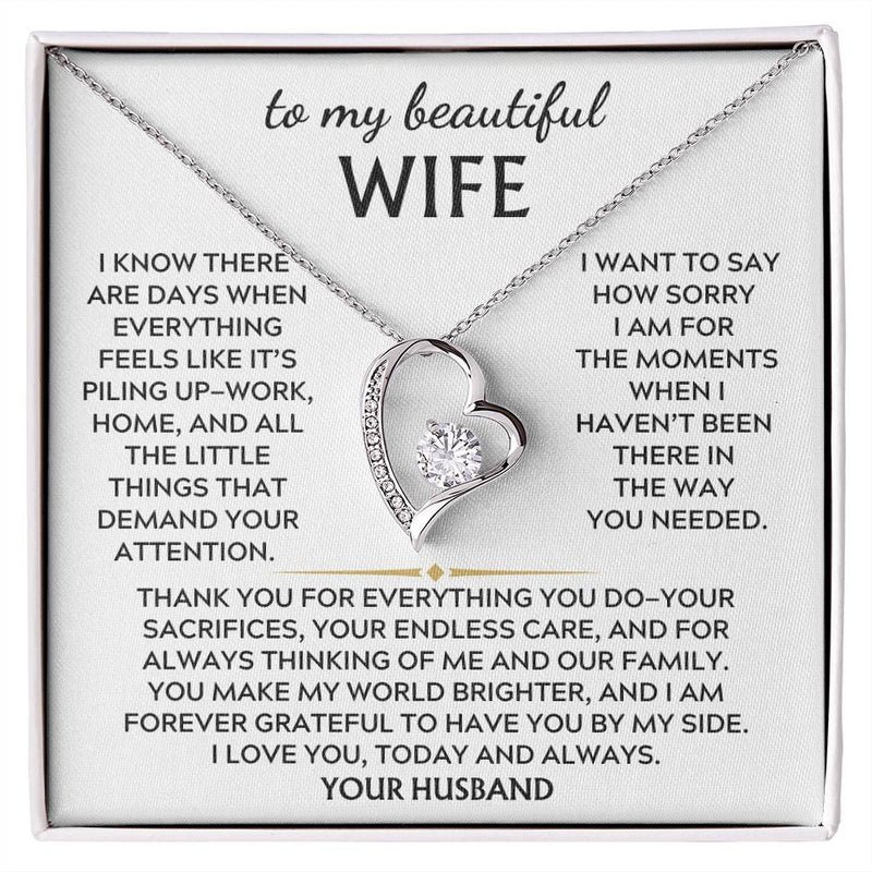 To My Beautiful Wife, Thank you for everything you do [Only a few left]