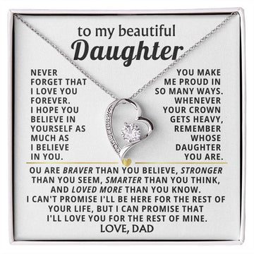 TO MY BEAUTIFUL DAUGHTER - You are braver than you believe