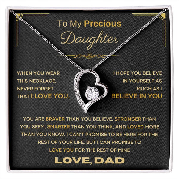 (Almost Sold Out) To My Precious Daughter, Never Forget That I Love You