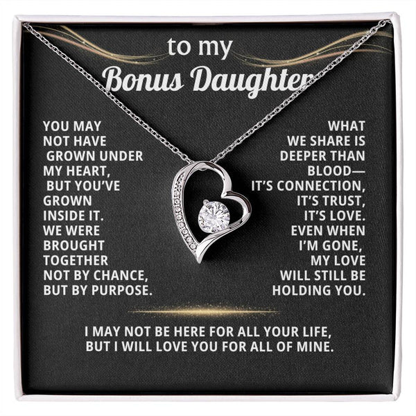 To My Bonus Daughter, We were brought together not by chance, but by purpose