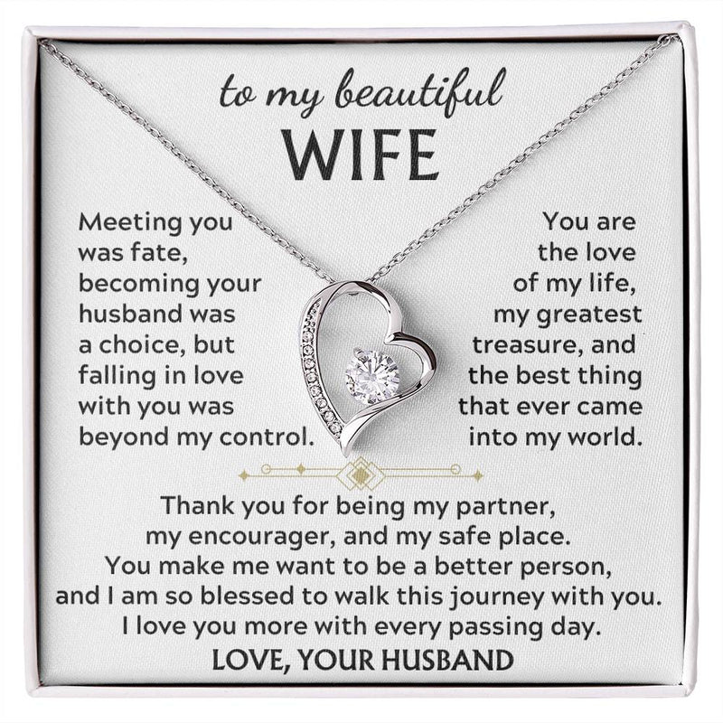 To My Beautiful Wife - my greatest treasure (Almost Gone)