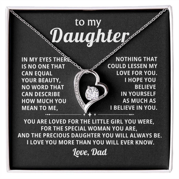 TO MY DAUGHTER - Nothing that could lessen my love for you