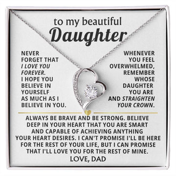 TO MY DEAREST DAUGHTER - You are smart and capable of achieving anything