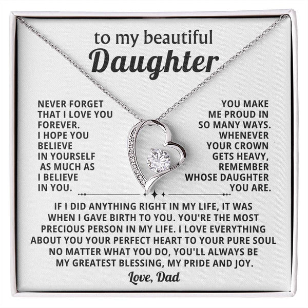 To My beautiful Daughter - My greatest blessing, my pride and joy (Almost Gone)