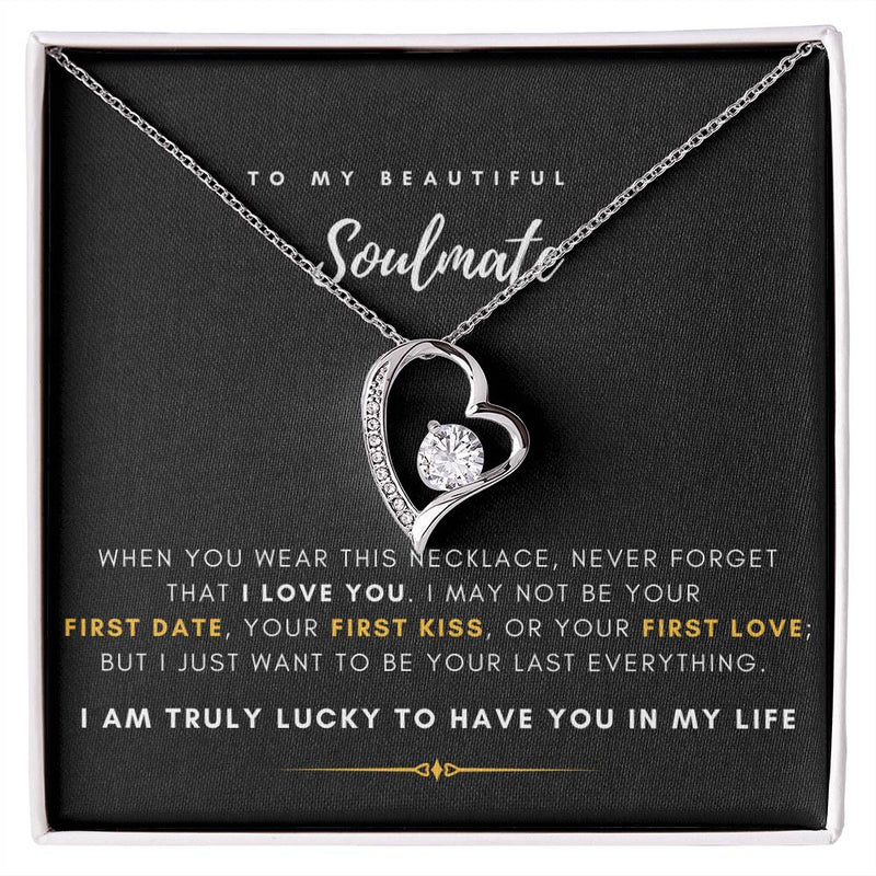 To My Soulmate, Gift For Soulmate , Gift For Wife,  Anniversary Gift , Top Gift For Women