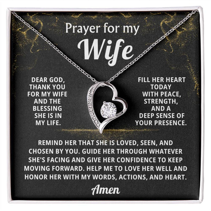Prayer for my wife - Fill her heart today with peace
