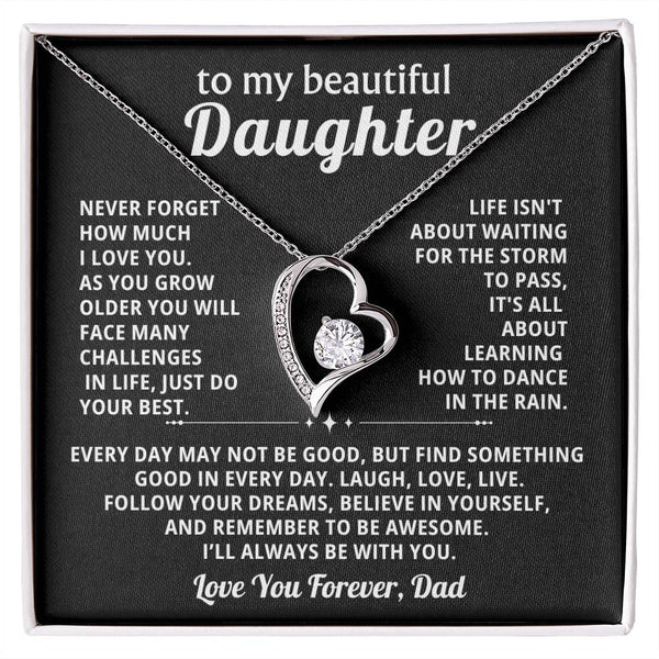 To My beautiful Daughter, Follow your dreams