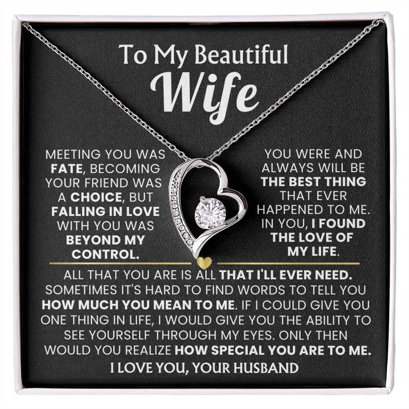 TO MY WIFE - Hard to find words to tell you how much you mean to me ( Forever Love )