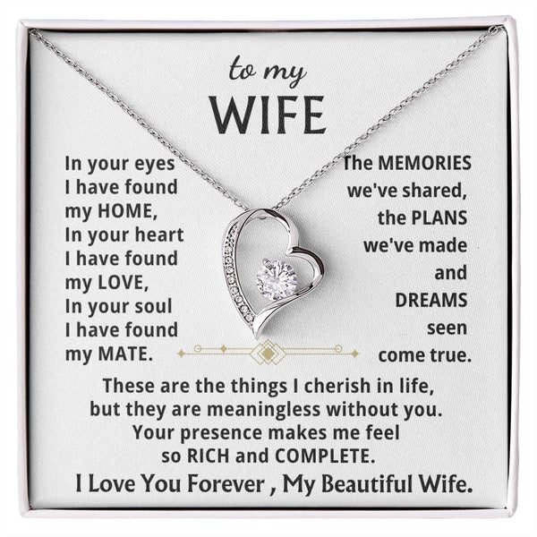 [ Only A Few Left ] To My Beloved Wife, Your presence makes me feel so rich and complete