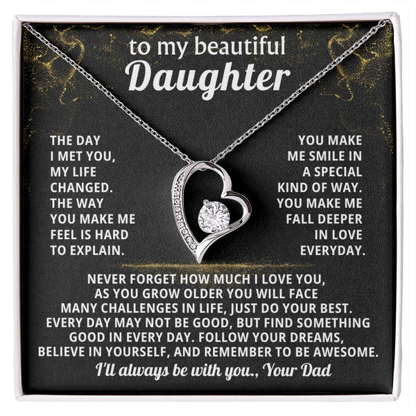 ( Almost gone ) TO MY BEAUTIFUL DAUGHTER, Follow your dreams, believe in yourself, and remember to be awesome