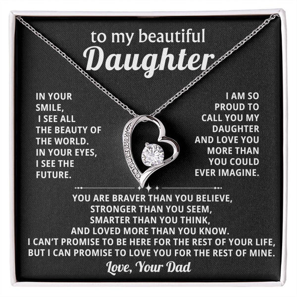 To my beautiful Daughter - You Are Braver &  Stronger Than You Believe