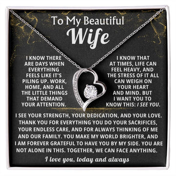 To My Beautiful Wife - Together, we can face anything