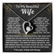 To My Beautiful Wife - Together, we can face anything