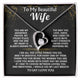 To My Beautiful Wife, You are my answered prayer