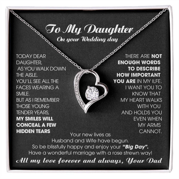 [Almost Sold Out] To My Daughter on Wedding Day - Be blissfully happy and enjoy your “Big Day"