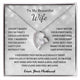 Gift For Wife, To My Wife , Meaningful gift Melt Her Heart for Wife, Anniversary Gift For Wife, Wife Necklace, Women Gift