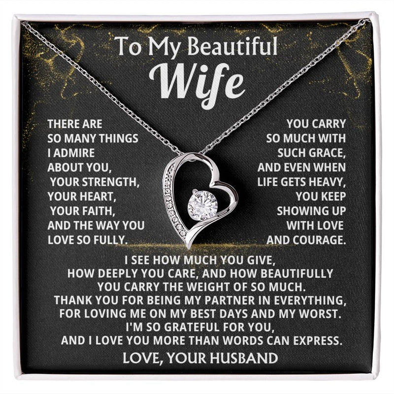 To My Beautiful Wife, you keep showing up with love and courage ( Almost Gone )